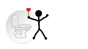 Verstopping toilet RSL